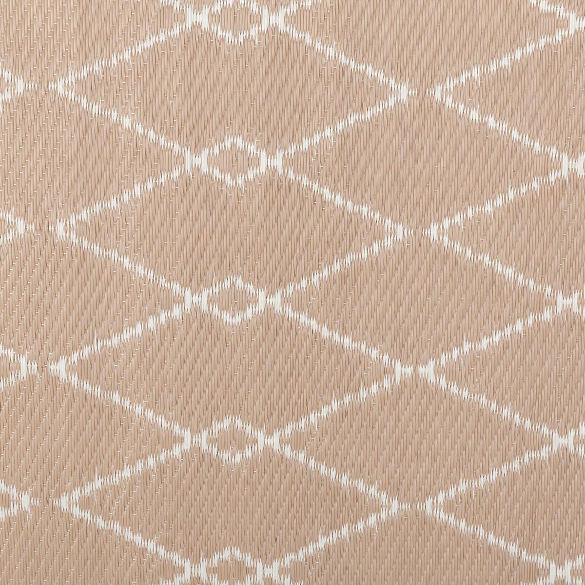 Tappeto per esterni Zante Beige polipropilene 140 x 200 cm