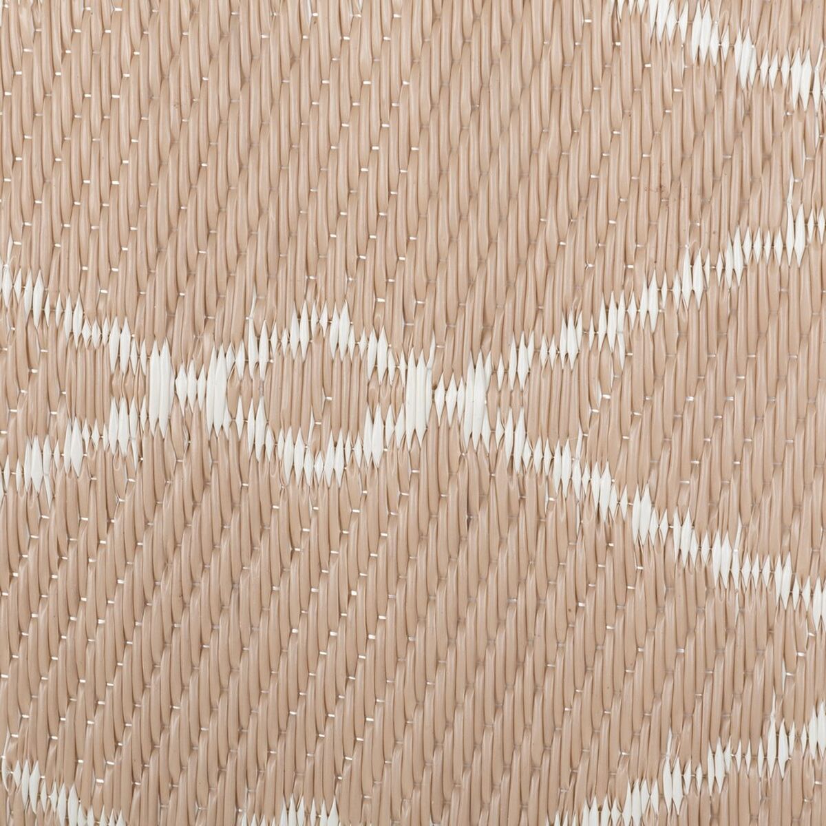 Tappeto per esterni Zante Beige polipropilene 140 x 200 cm