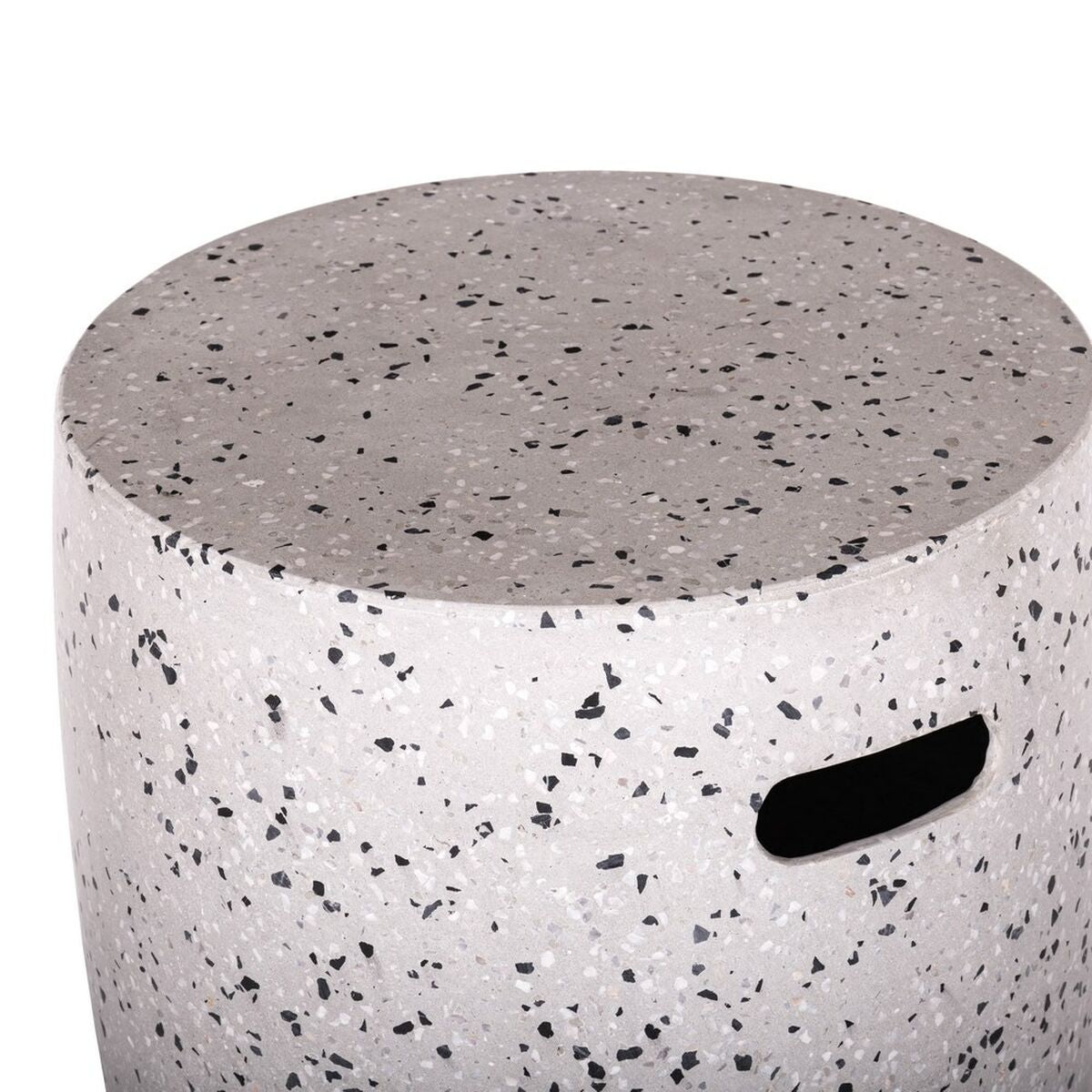 Sgabello Terrazzo Bianco 40 x 40 x 45 cm