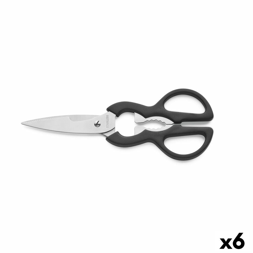 Forbicine Richardson Sheffield Artisan Nero Metallo (21 x 8,5 x 1 cm) (Pack 6x)