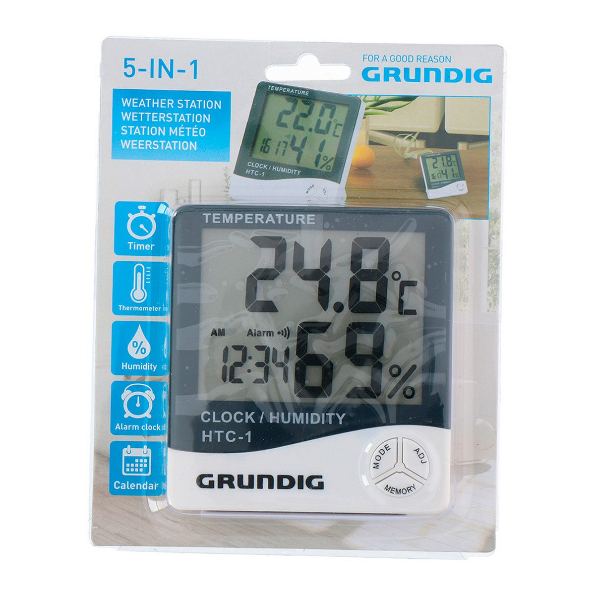 Stazione Meteorologica Multifunzione Grundig HTC-1