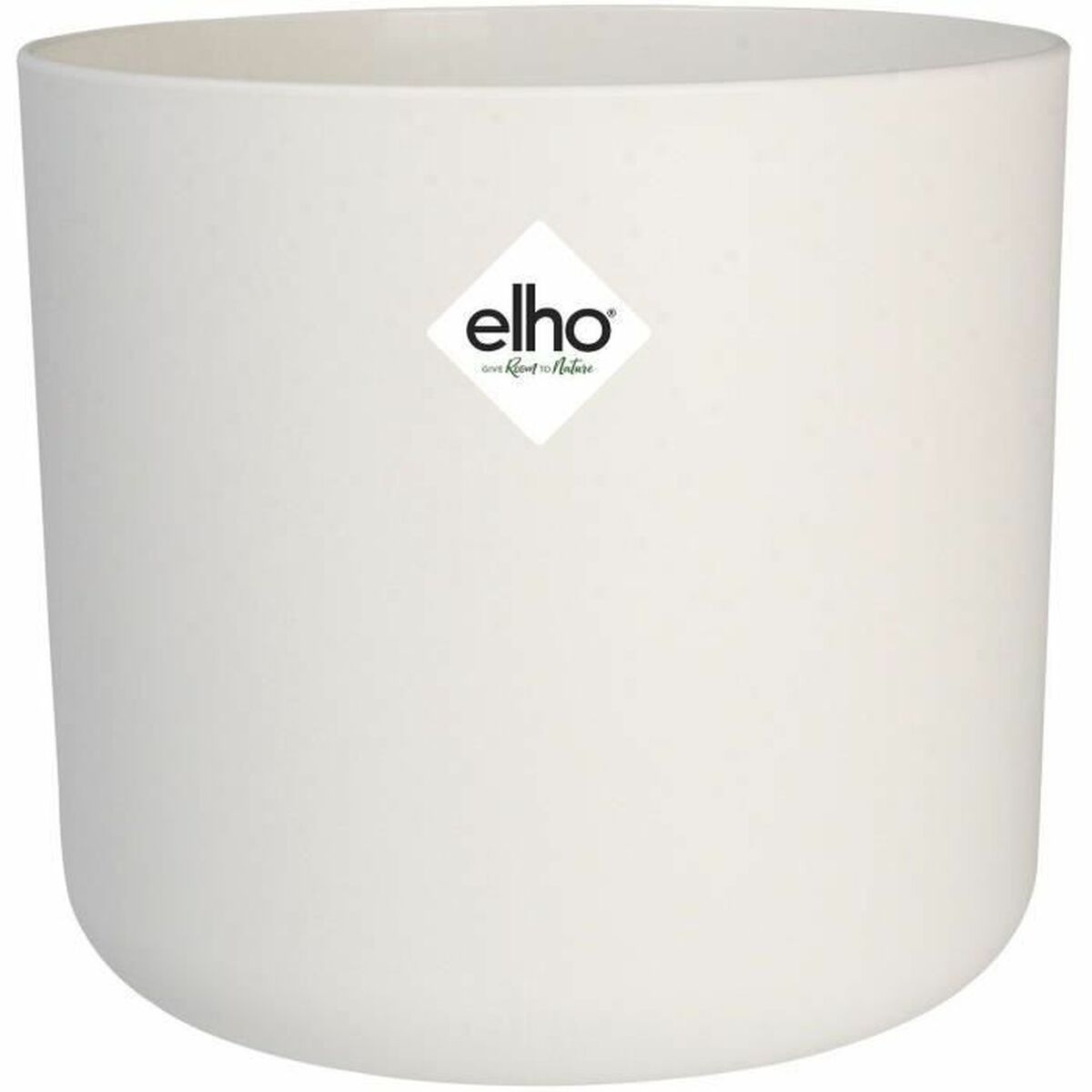 Vaso Elho Bianco Plastica 30 x 30 x 28 cm
