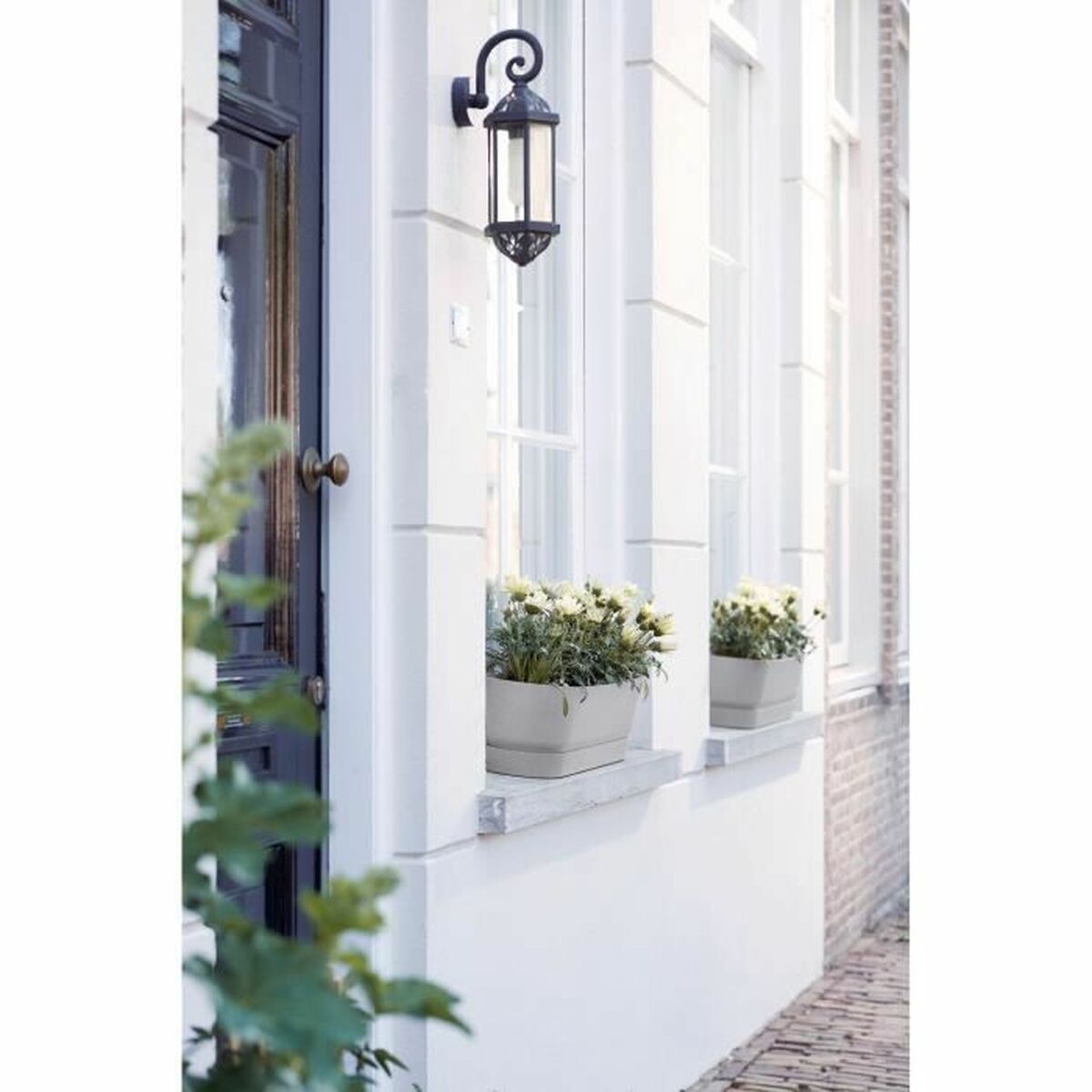 Vaso rettangolare da Balcone Elho   Grigio 70 cm Plastica Ovalada