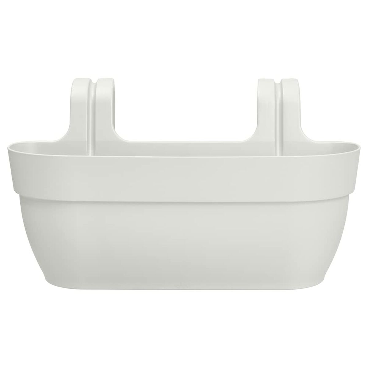 Vaso sospeso Elho Bianco Plastica Rettangolare Moderno 24 x 46 x 26,5 cm