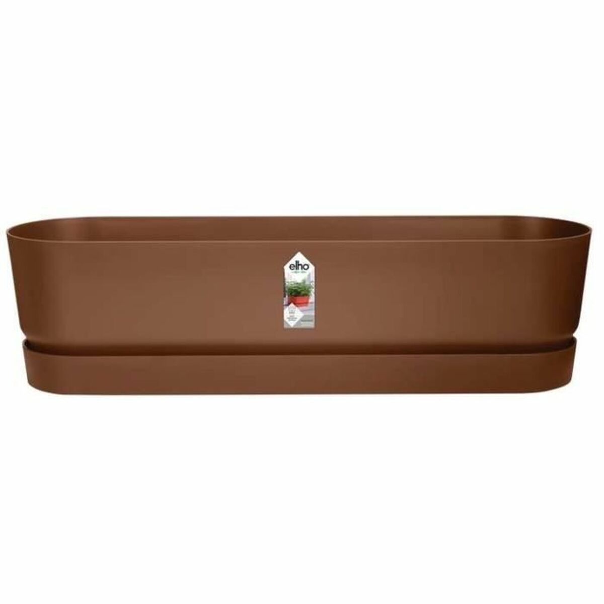 Vaso rettangolare da Balcone Elho   70 cm Plastica Ovalada