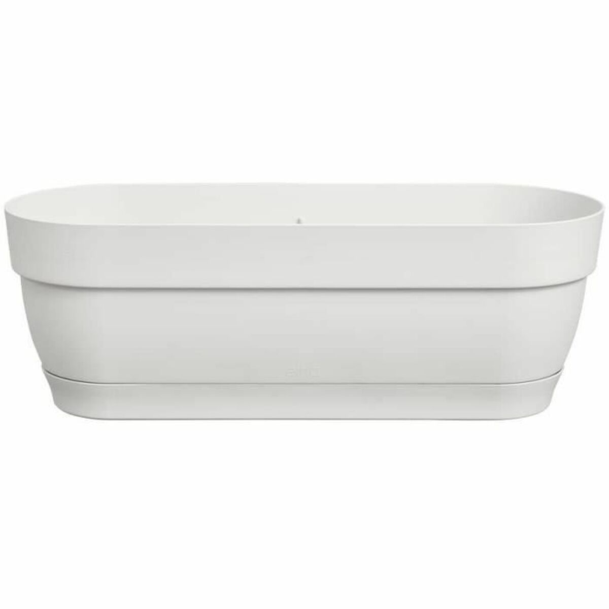 Vaso rettangolare da Balcone Elho   50 cm Bianco Rettangolare Plastica