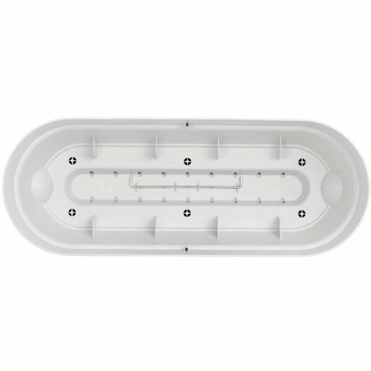 Vaso rettangolare da Balcone Elho   50 cm Bianco Rettangolare Plastica