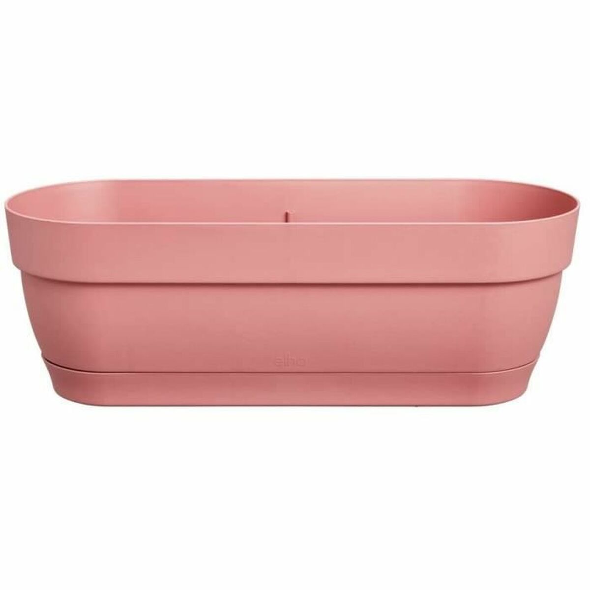 Vaso rettangolare da Balcone Elho   Rotonda Rosa Plastica