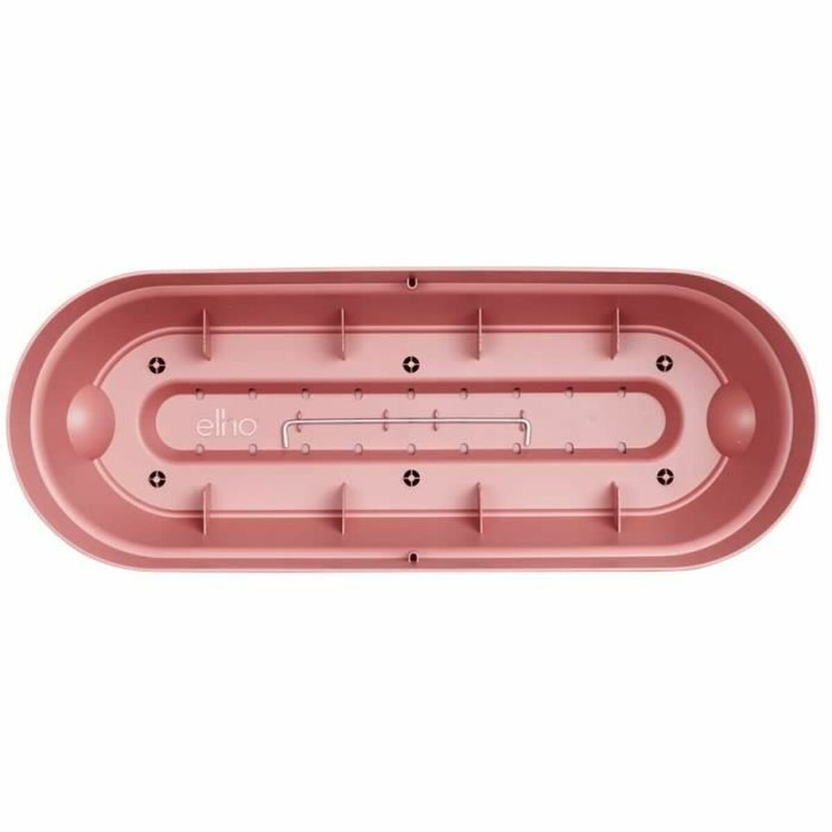 Vaso rettangolare da Balcone Elho   Rotonda Rosa Plastica