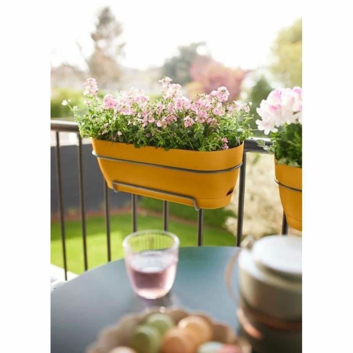 Vaso rettangolare da Balcone Elho   50 cm Rettangolare Plastica