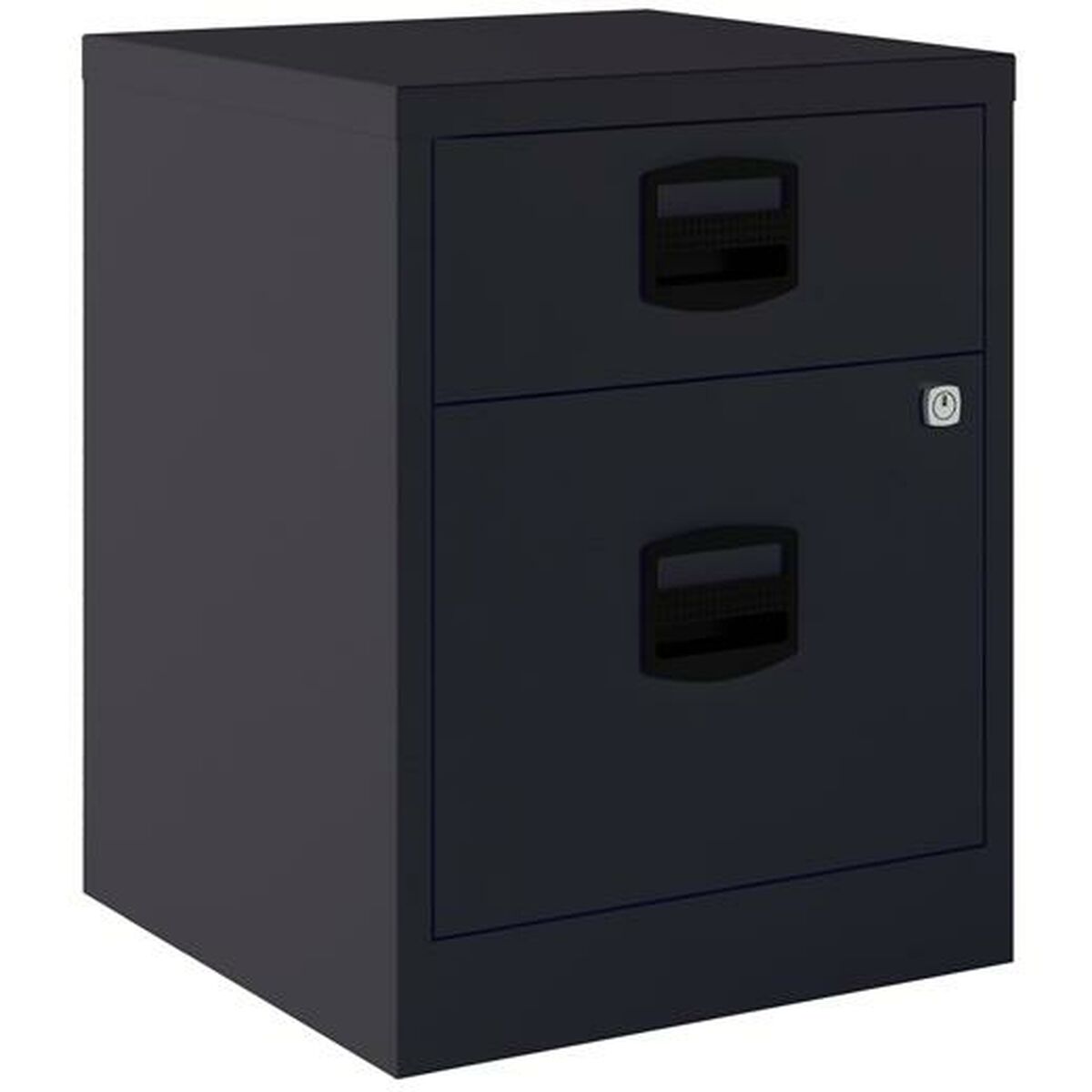 Cassettiera Bisley Metallo Acciaio Antracite (52 x 41 x 40 cm)