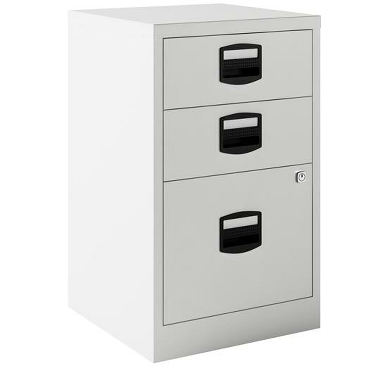 Armadio per archiviazione Bisley Grigio Metallo Acciaio A4 3 cassetti (67 x 41 x 40 cm)