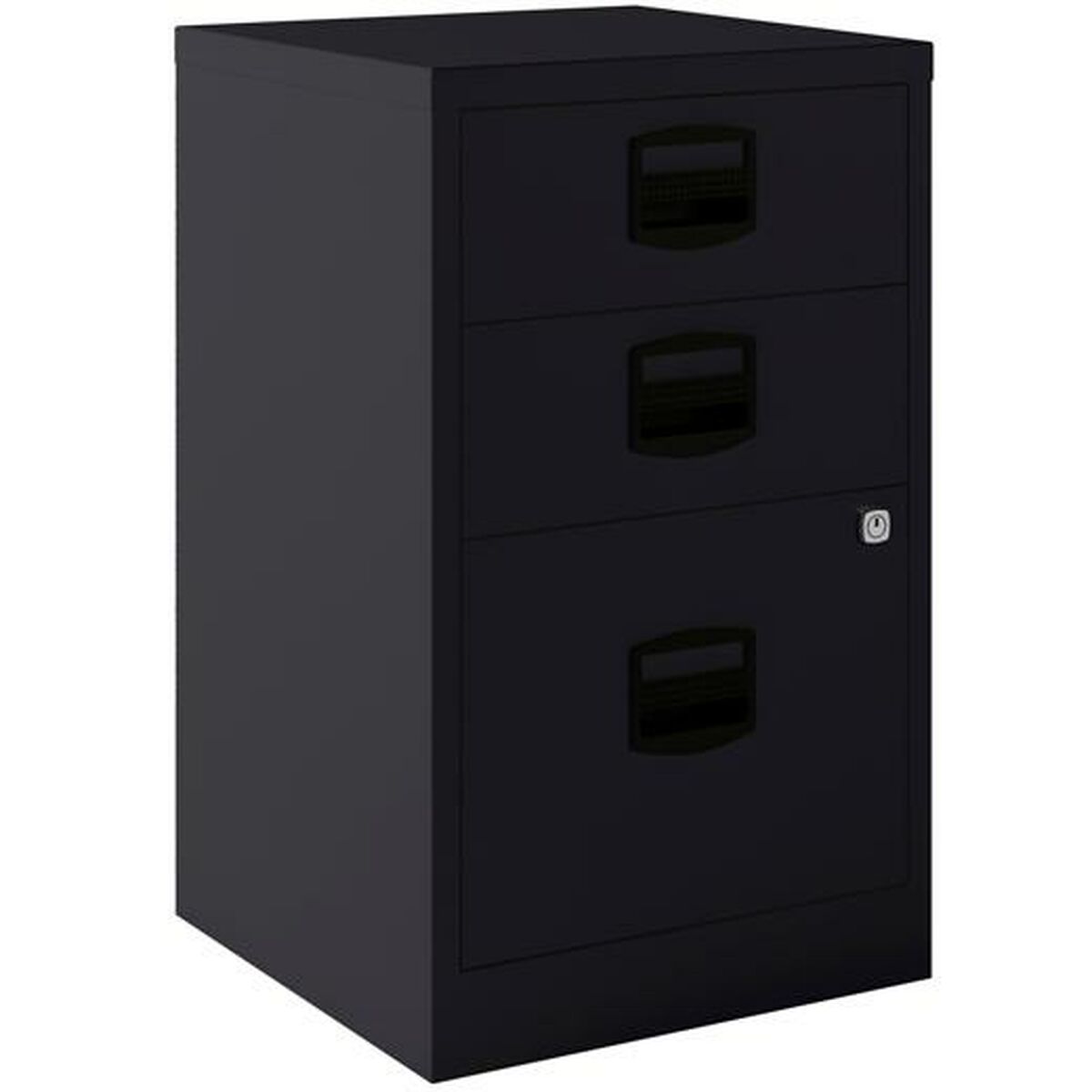 Armadio per archiviazione Bisley Metallo Acciaio Antracite A4 3 cassetti (67 x 41 x 40 cm)