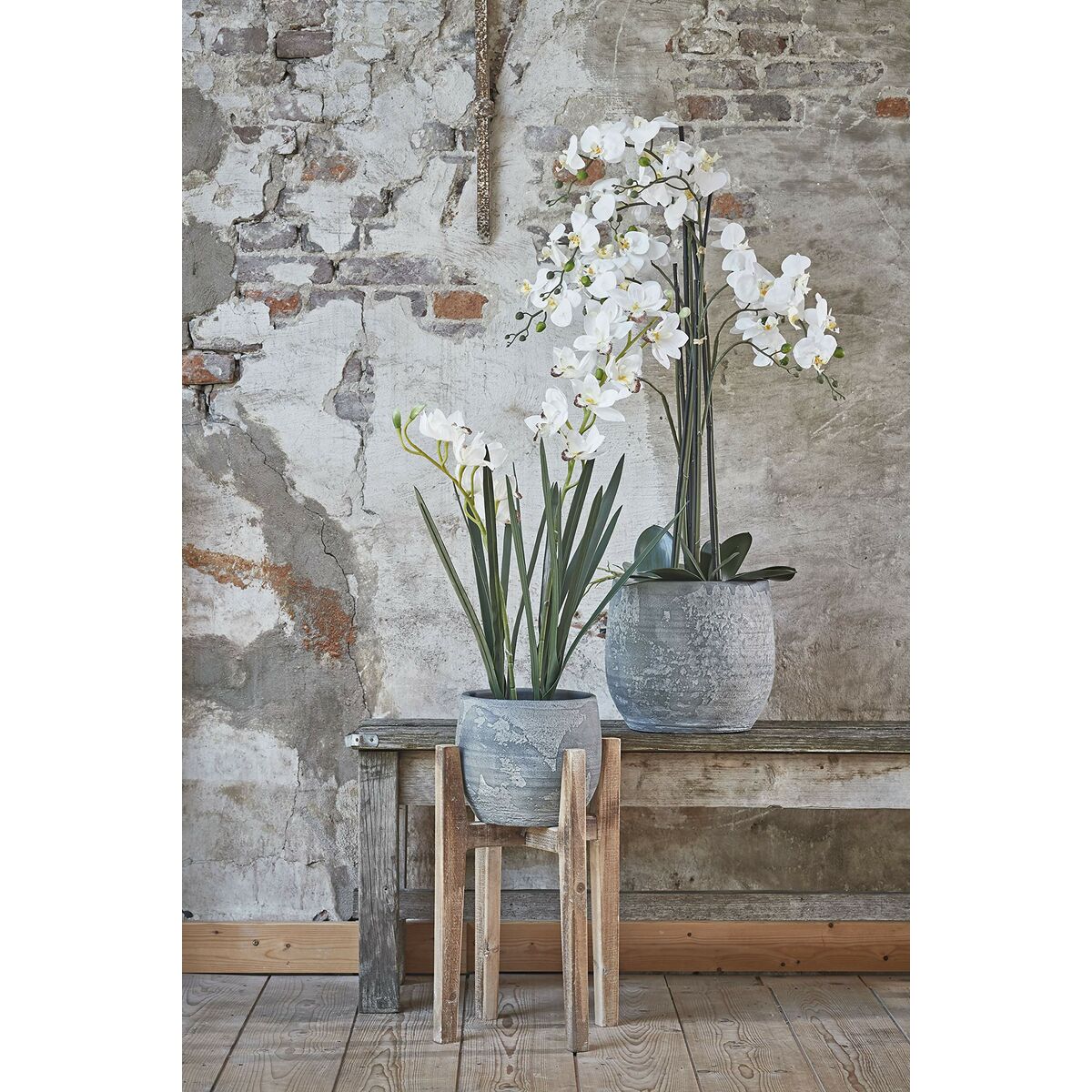 Supporto per Vaso Mica Decorations Ascot Legno (60 x 38 x 38 cm)