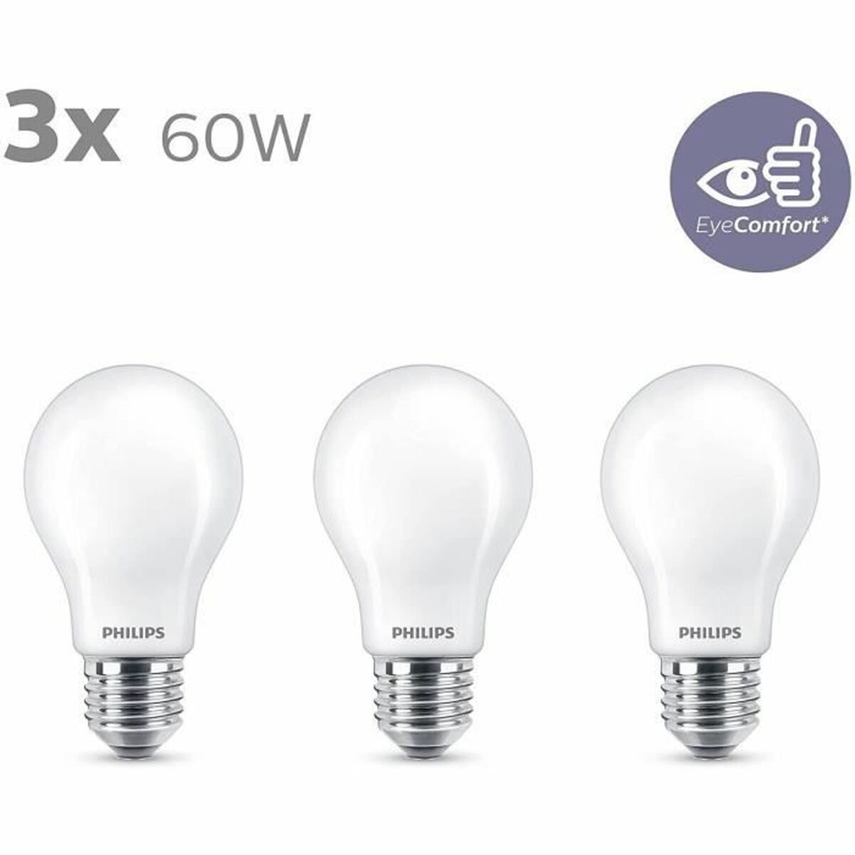 Lampada LED Philips Bombilla 7 W 60 W A+ E 806 lm (2700k)