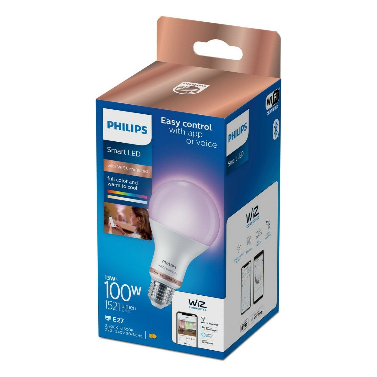 Lampadina LED Philips Wiz E27 13 W 1521 Lm