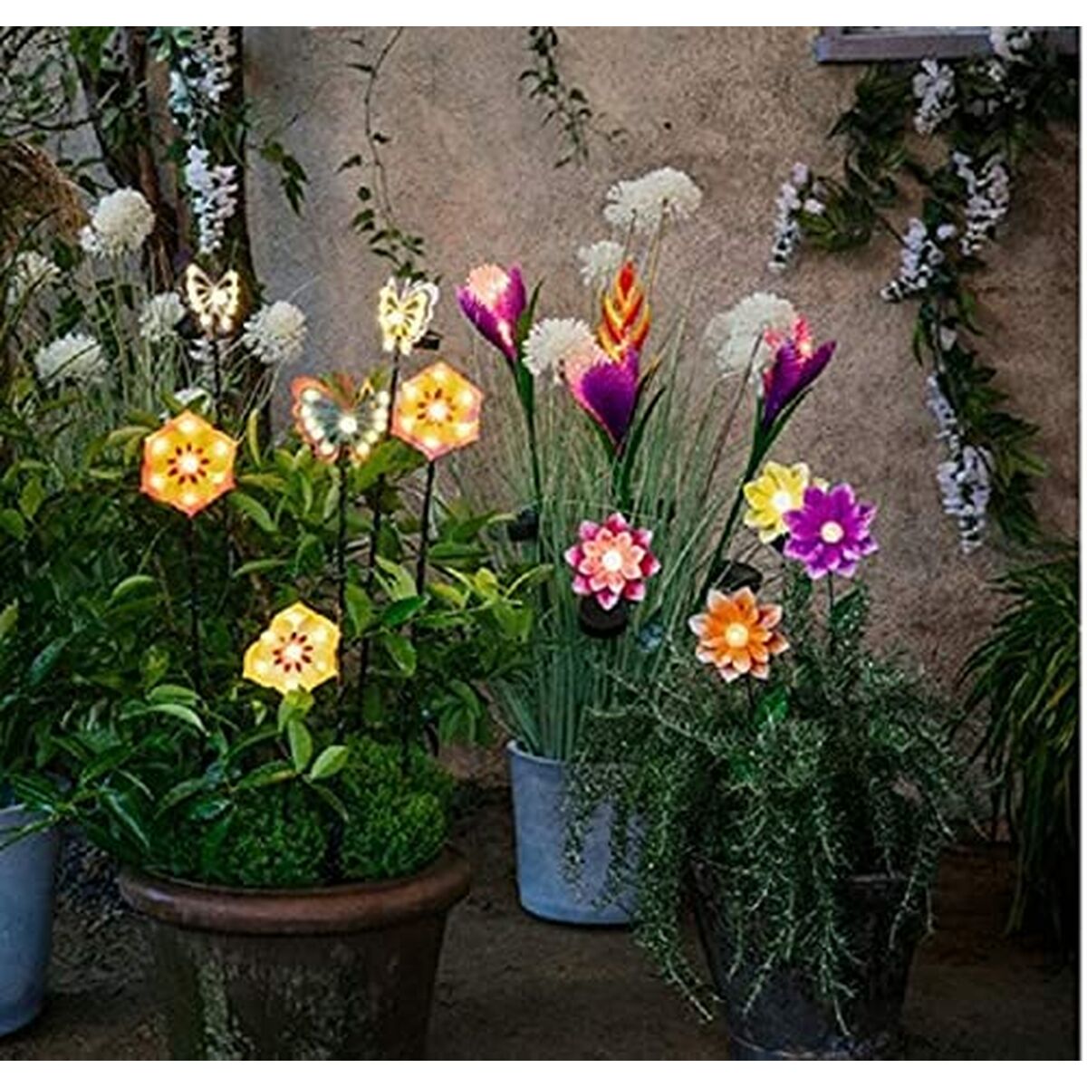 Luce solare Lumineo Fiore Solare 11 x 6 x 49,5 cm