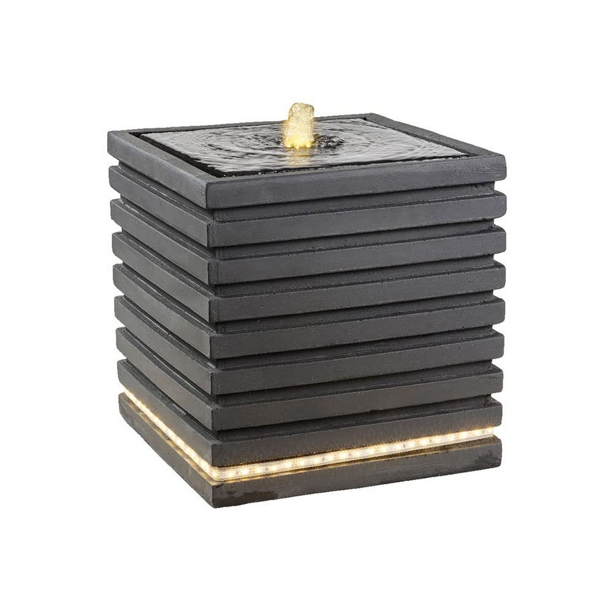 Fontana da giardino Quadrato Resina (Ø 35 cm)
