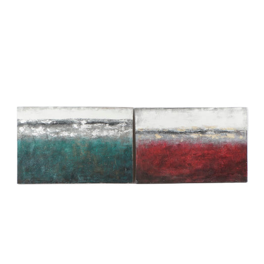 Quadro DKD Home Decor Abstract (120 x 3.5 x 80 cm) (2 pezzi)