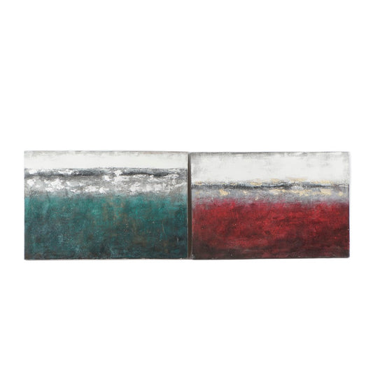 Quadro DKD Home Decor Abstract (120 x 3.5 x 80 cm) (2 pezzi)