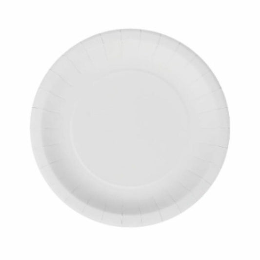 Set di piatti Algon Monouso Bianco Cartone 20 cm (36 Unità)
