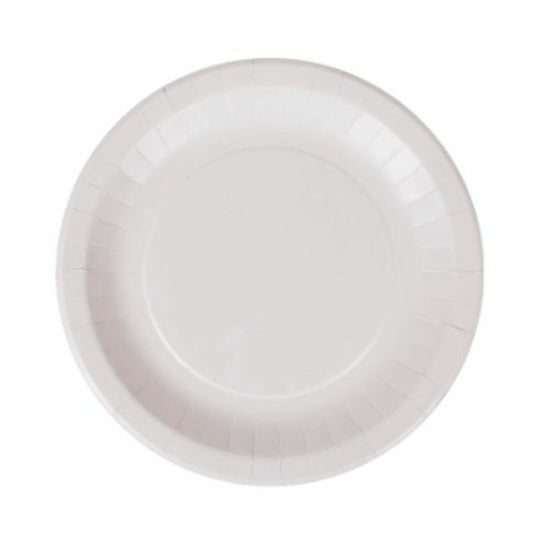 Set di piatti Algon Monouso Bianco Cartone 28 cm (36 Unità)