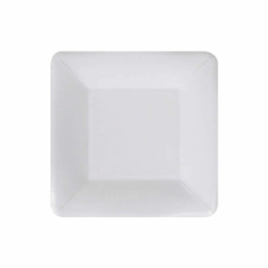 Set di piatti Algon Monouso Bianco Cartone 18 cm (36 Unità)