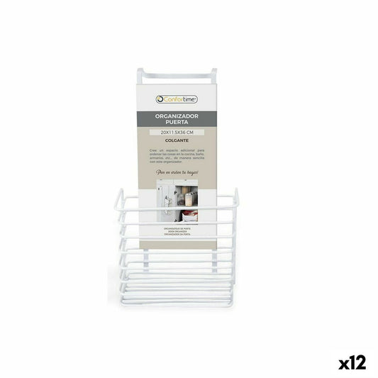 Cestino per Mobile della Cucina Confortime Bianco 19 x 12 x 36 cm (12 Unità)