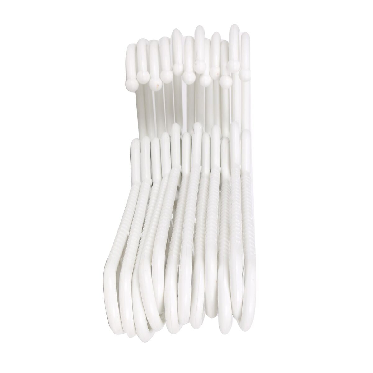 Set di Grucce Dem Bianco Plastica 12 Pezzi 38 x 17,5 cm (8 Unità)