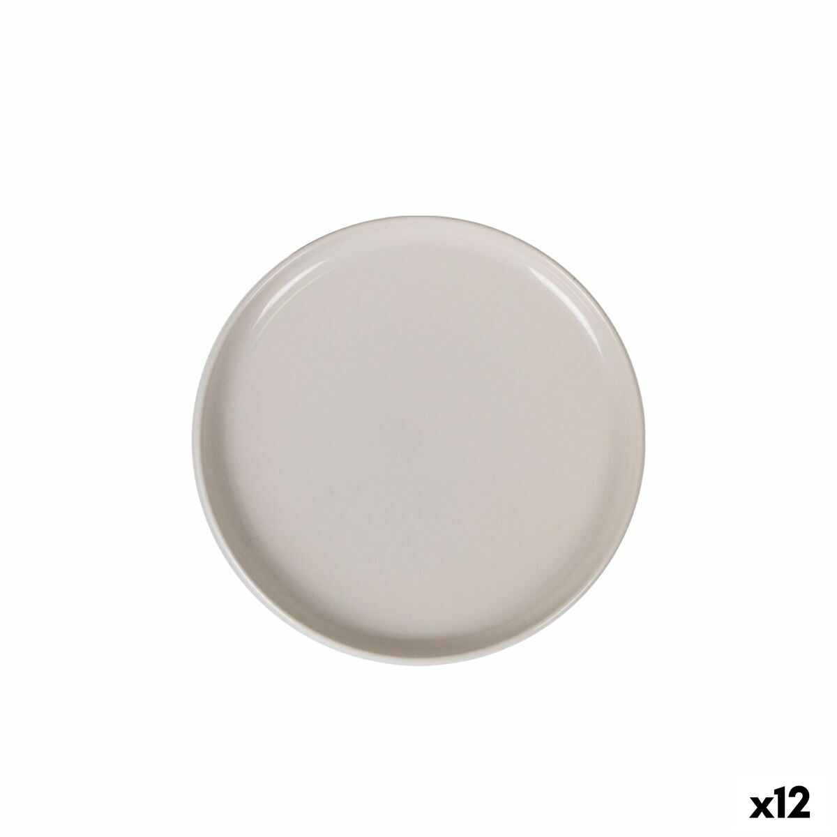 Vassoio per aperitivi La Mediterránea Ivory Rotonda Ø 25 x 2,6 cm (12 Unità)