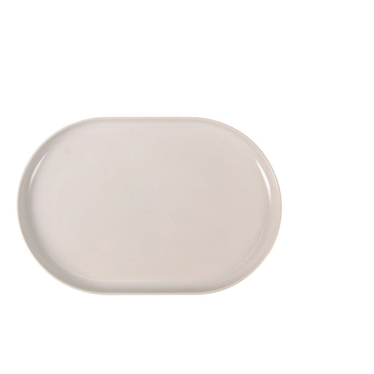 Vassoio per aperitivi La Mediterránea Ivory Ovale 30 x 20 x 2,5 cm (12 Unità)