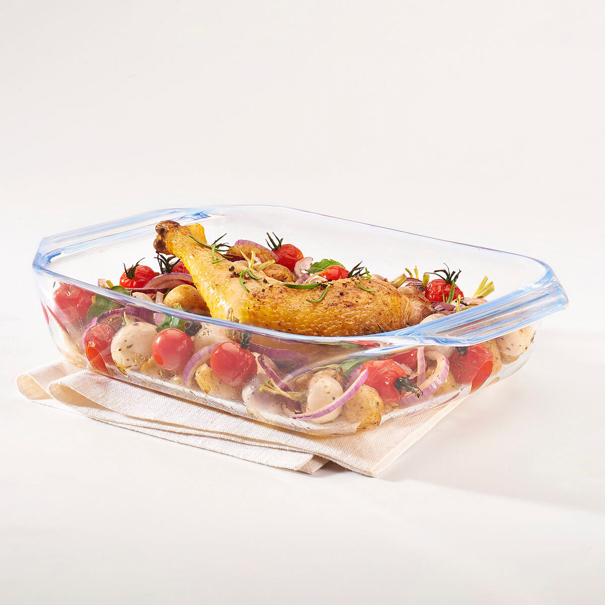 Pirofila da Forno Pyrex Irresistible Rettangolare 35 x 23,1 x 6,5 cm Trasparente Vetro (6 Unità)
