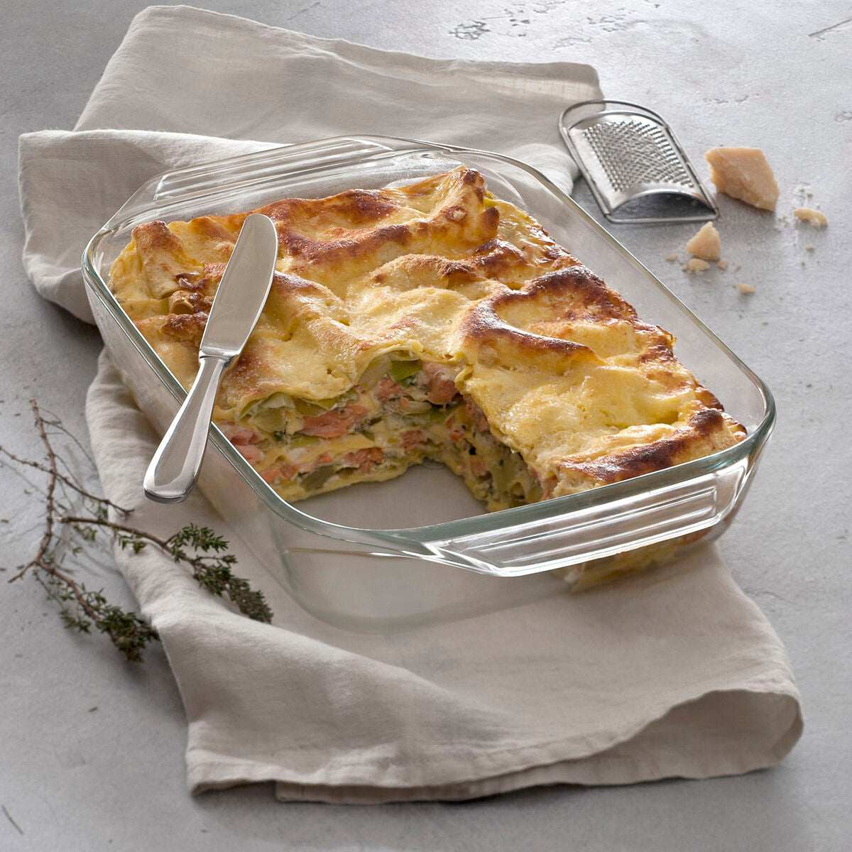 Pirofila da Forno Pyrex Irresistible Rettangolare 39 x 24,5 x 6,9 cm Trasparente Vetro (6 Unità)
