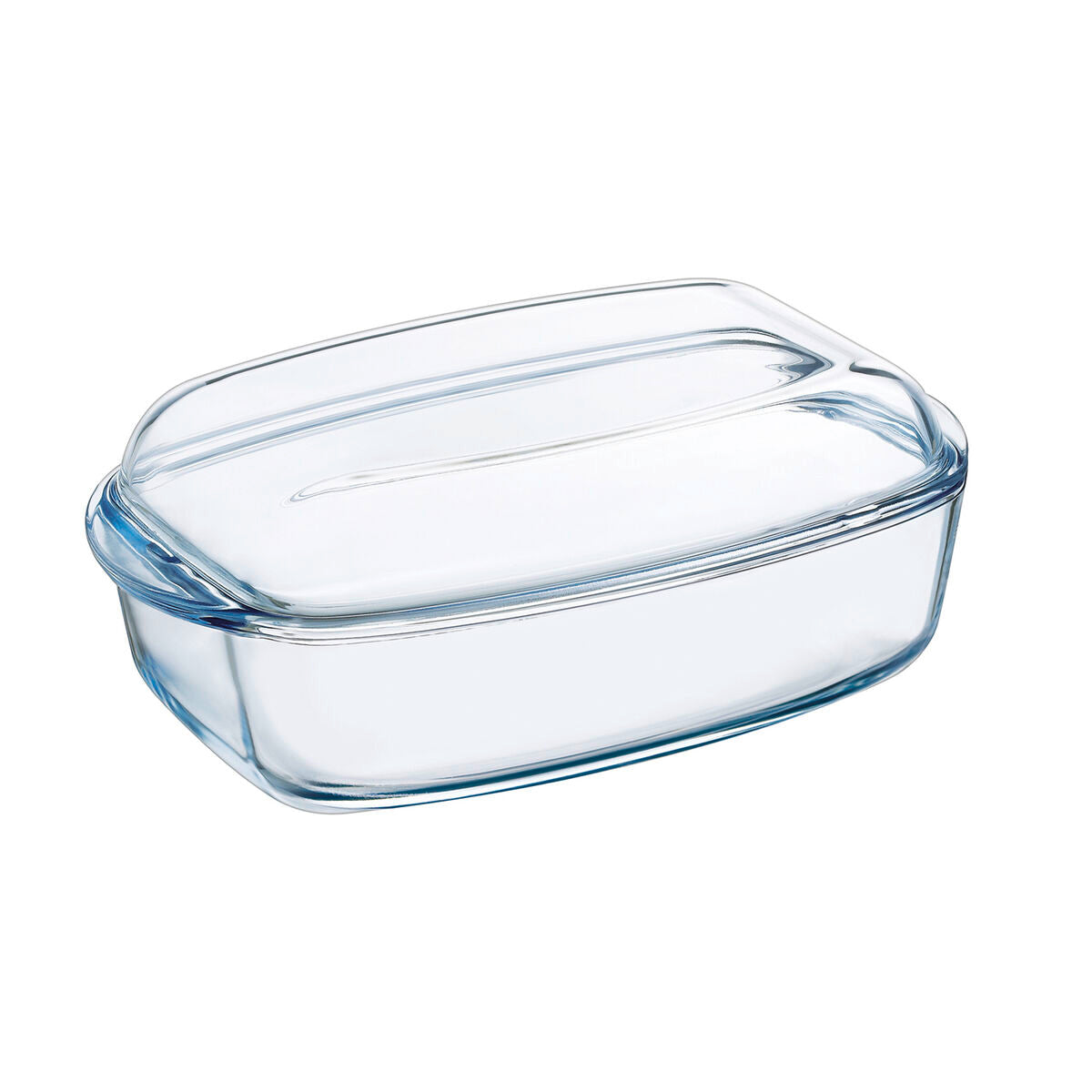 Teglia da Cucina Pyrex Classic Con coperchio 4,5 L 38 x 22 x 11 cm Trasparente Vetro (3 Unità)