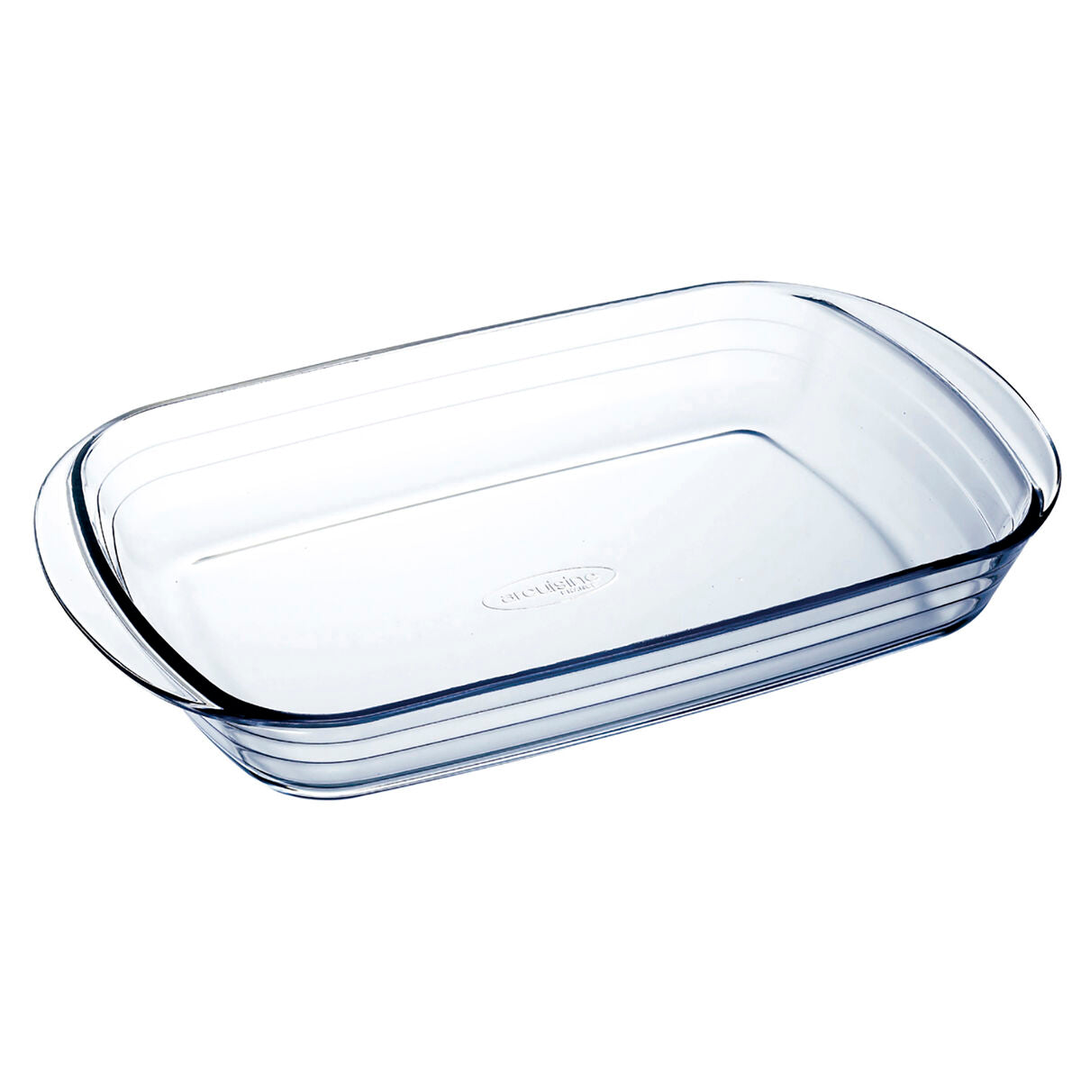 Pirofila da Forno Ô Cuisine Rettangolare 40,3 x 26,3 x 7,3 cm Trasparente Vetro (6 Unità)