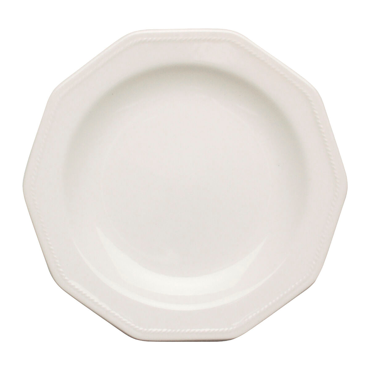 Piatto da Dolce Churchill Artic Ceramica Bianco servizio di piatti (Ø 20,5 cm) (6 Unità)