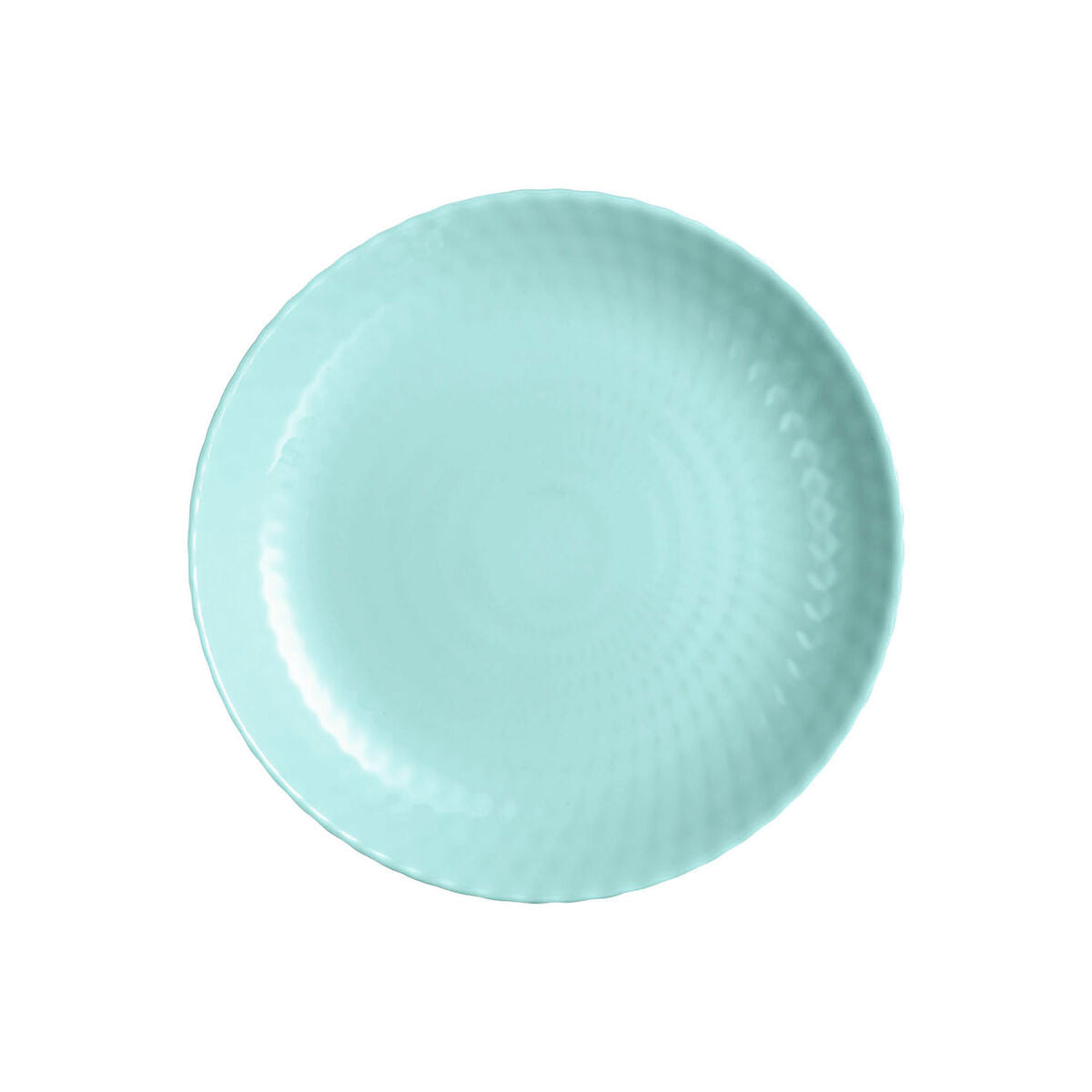 Piatto da Dolce Luminarc Pampille Turchese Vetro (19 cm) (24 Unità)