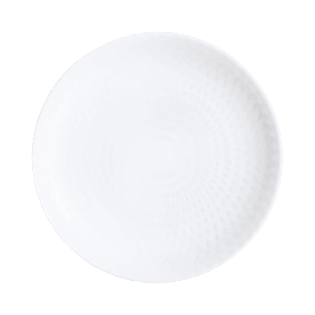 Piatto da Dolce Luminarc Pampille Bianco Vetro (19 cm) (24 Unità)