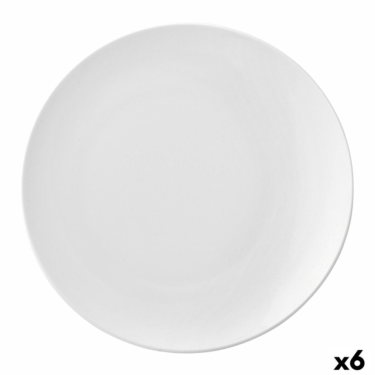 Piatto Piano Ariane Vital Coupe Ceramica Bianco (Ø 29 cm) (6 Unità)