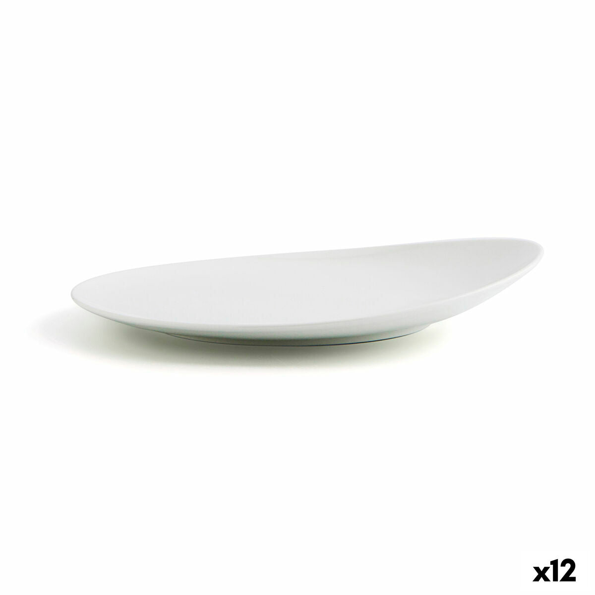 Piatto Piano Ariane Vital Coupe Ceramica Bianco Ø 27 cm (12 Unità)