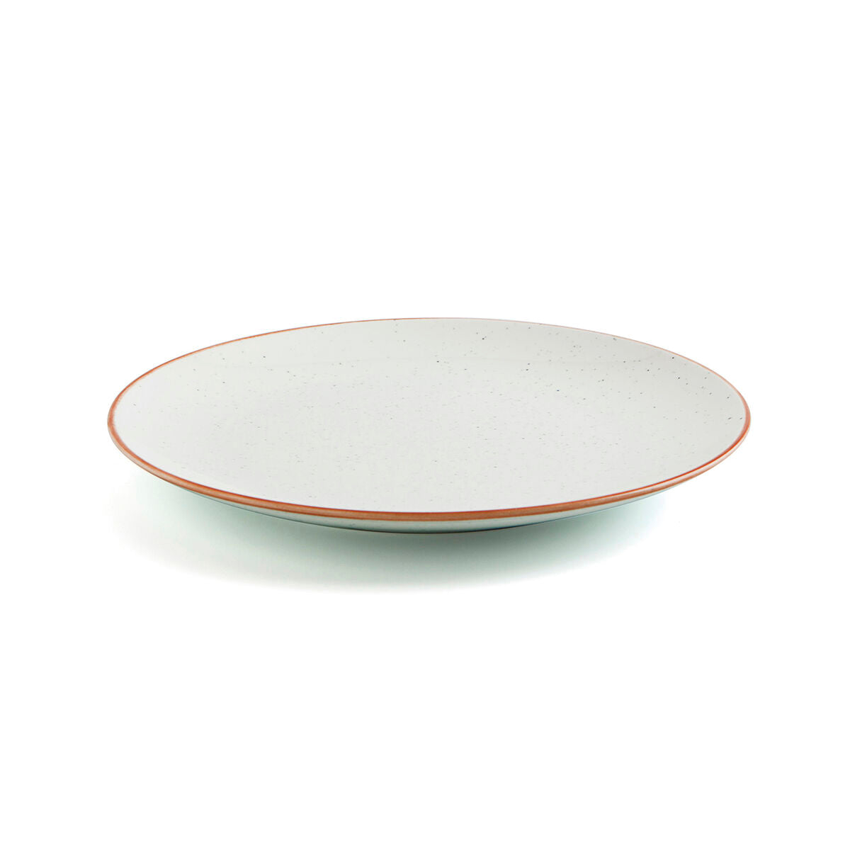 Piatto Piano Ariane Terra Ceramica Beige (24 cm) (6 Unità)