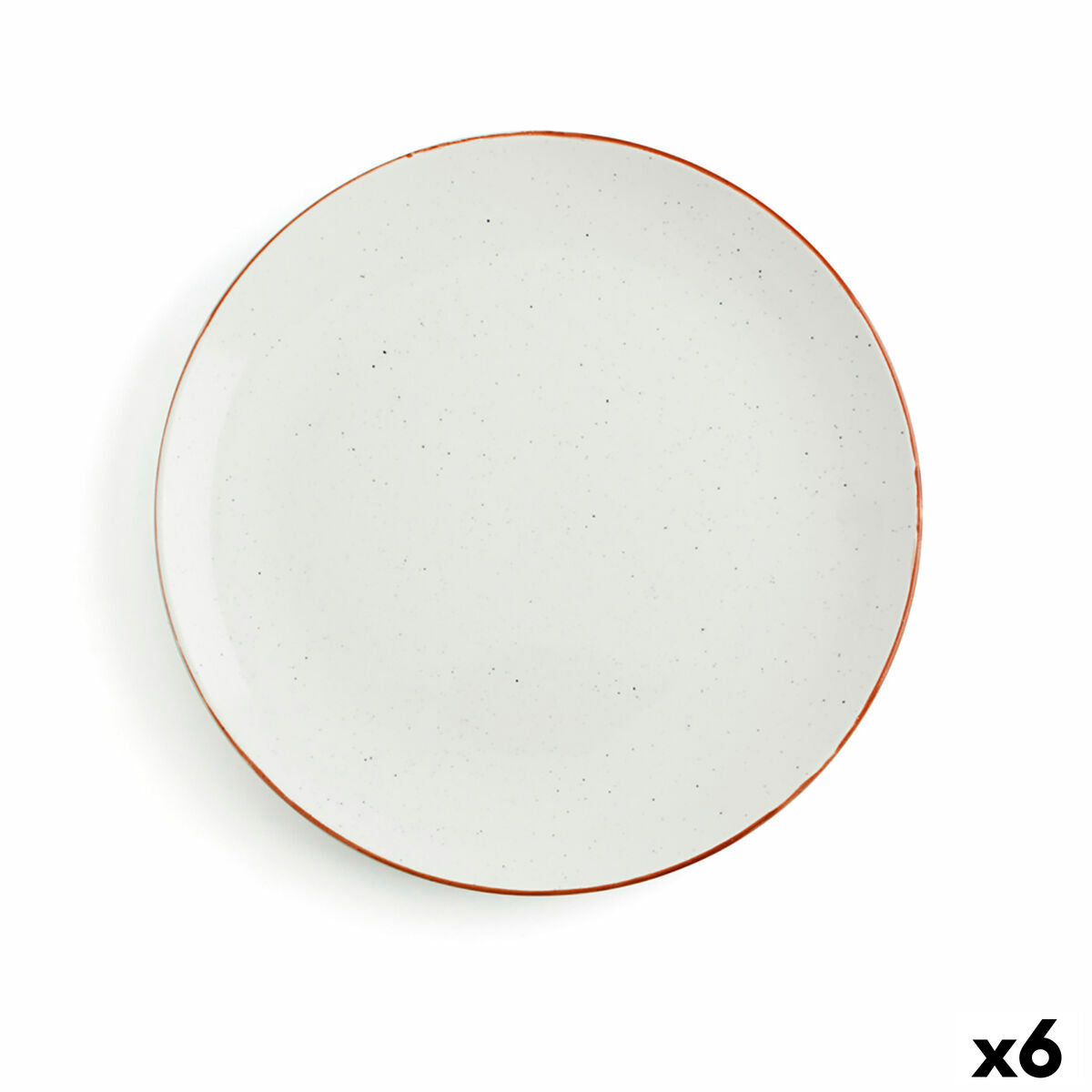 Piatto Piano Ariane Terra Ceramica Beige (Ø 29 cm) (6 Unità)