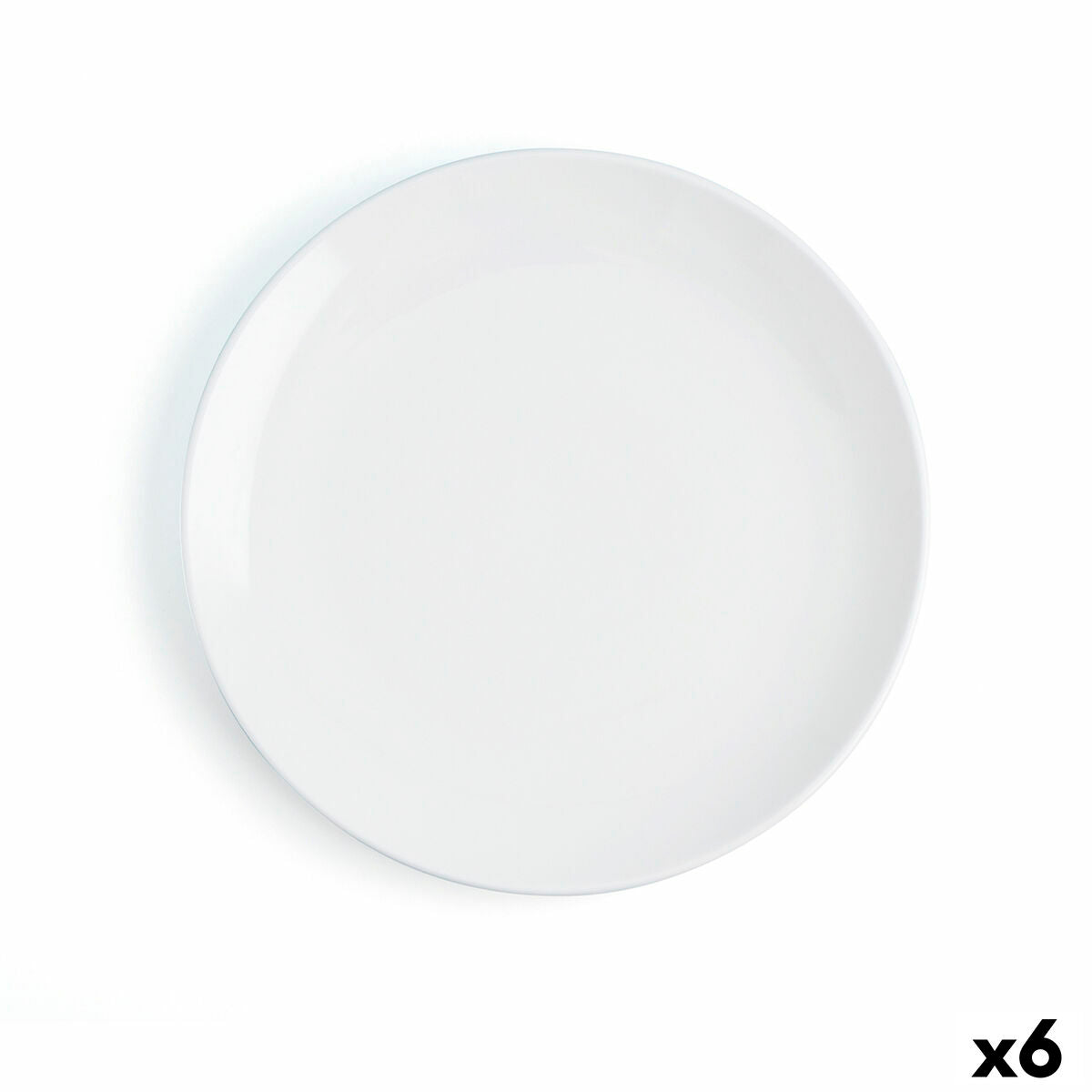 Piatto Piano Ariane Vital Coupe Ceramica Bianco (Ø 31 cm) (6 Unità)