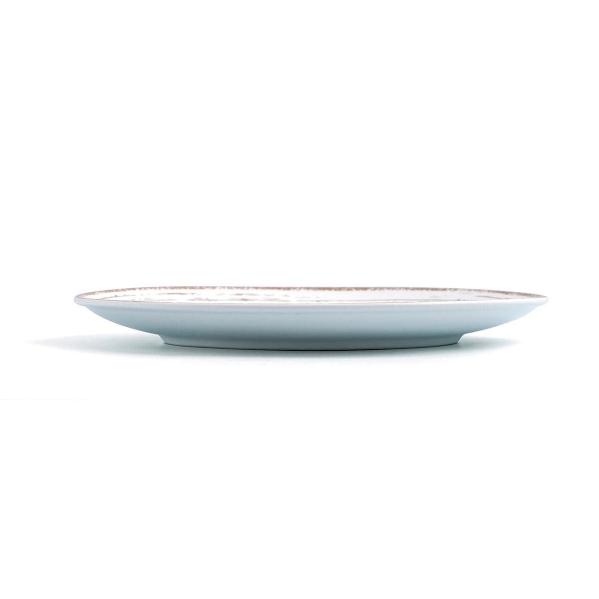 Piatto Piano Ariane Tornado Ceramica Bicolore (24 cm) (6 Unità)