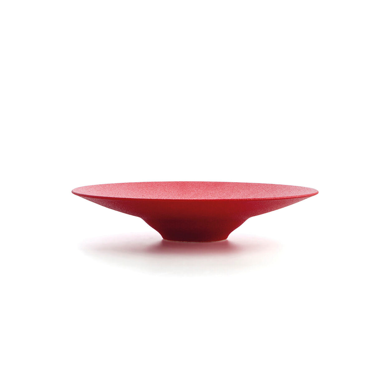 Piatto Fondo Ariane Antracita Ceramica Rosso (Ø 28 cm) (6 Unità)