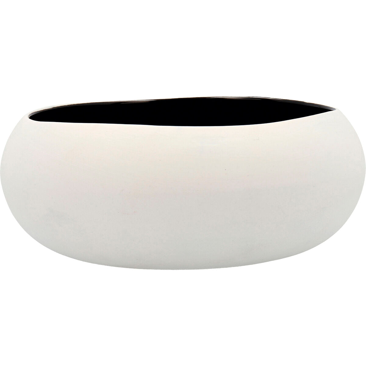 Piatto Fondo Ariane Organic Ceramica Nero 16 cm (6 Unità)