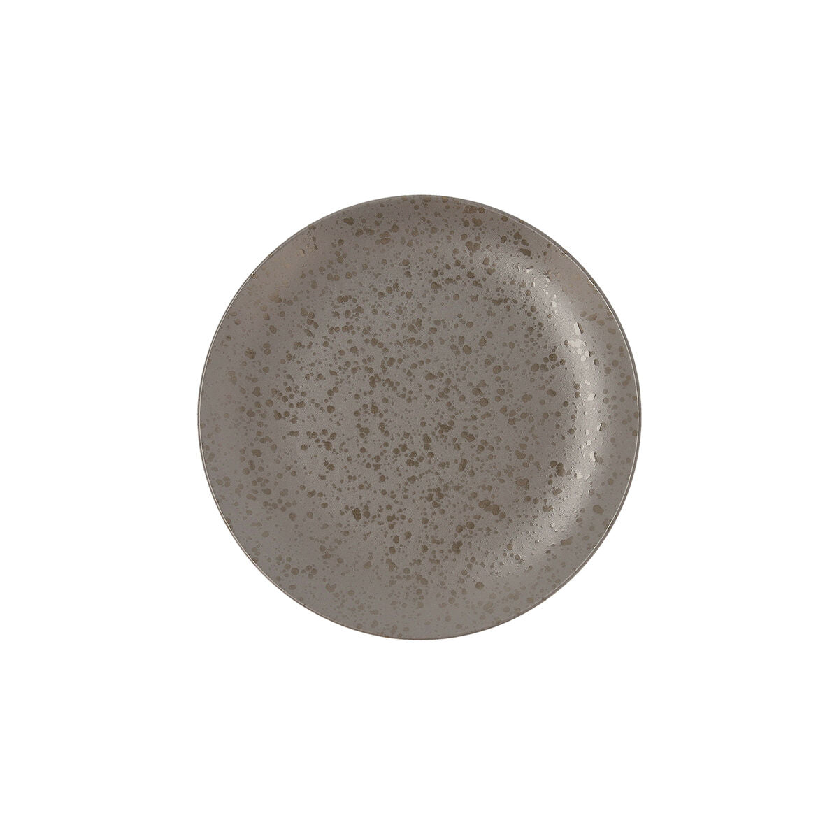 Piatto Piano Ariane Oxide Ceramica Grigio (Ø 21 cm) (12 Unità)