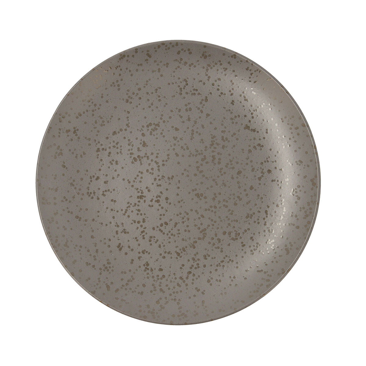 Piatto Piano Ariane Oxide Ceramica Grigio (Ø 31 cm) (6 Unità)