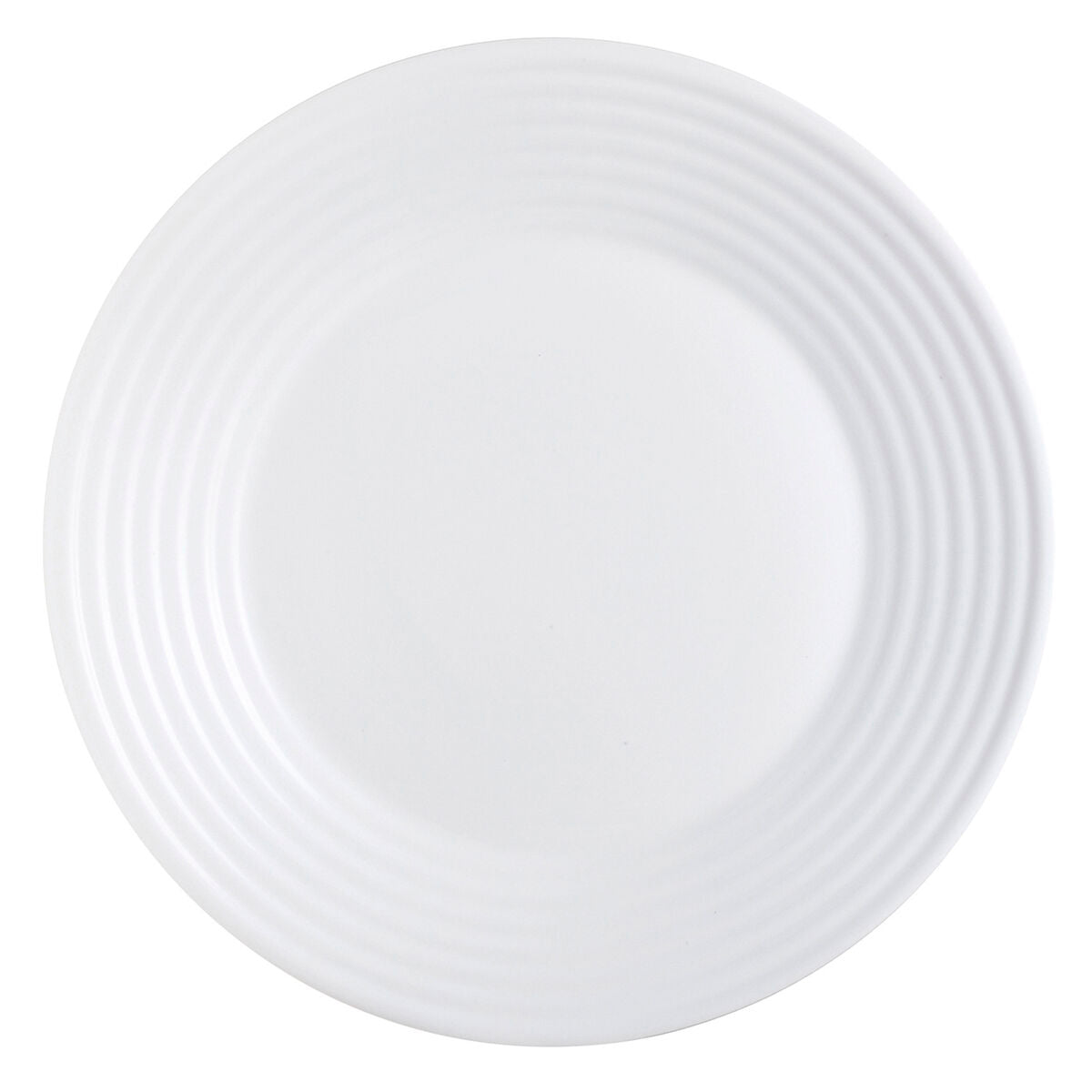 Sotto Piatto Luminarc Harena Bianco Vetro (Ø 27 cm) (24 Unità)
