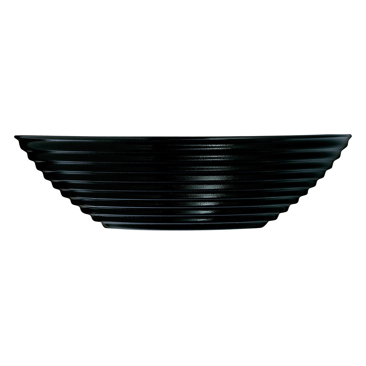 Ciotola Luminarc Harena Nero Vetro (16 cm) (24 Unità)